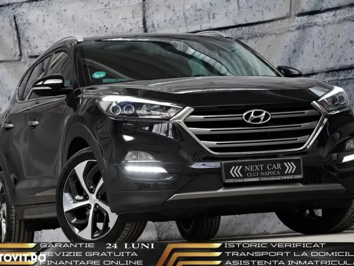 Hyundai Tucson blue 1.7 CRDi 2WD DCT Style