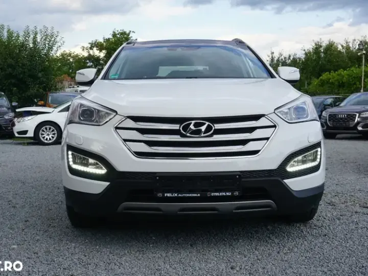 Hyundai Santa Fe III blue 2.2 CRDI 4WD Automatik Premium