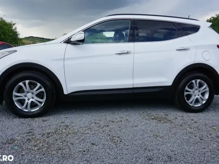 Hyundai Santa Fe III blue 2.2 CRDI 4WD Automatik Premium