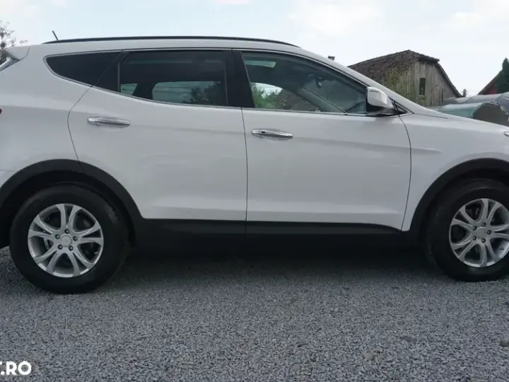 Hyundai Santa Fe III blue 2.2 CRDI 4WD Automatik Premium
