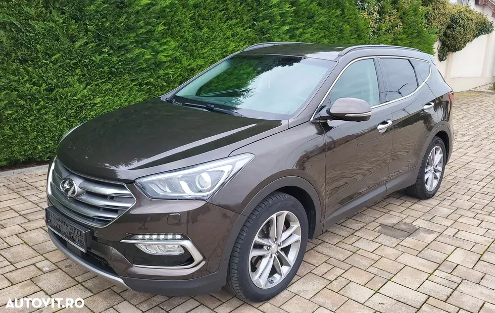 Hyundai Santa Fe blue 2.2 CRDI 4WD Automatik Premium — imagine 2
