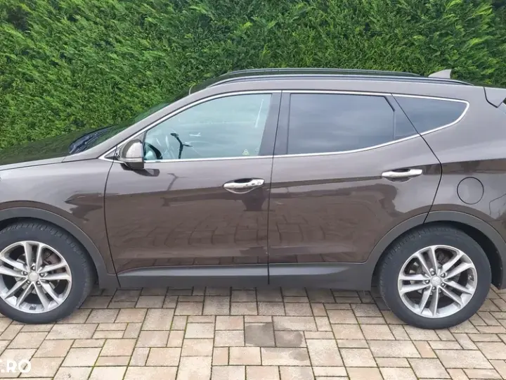 Hyundai Santa Fe blue 2.2 CRDI 4WD Automatik Premium