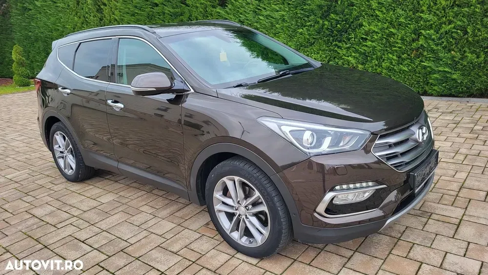 Hyundai Santa Fe blue 2.2 CRDI 4WD Automatik Premium — imagine 4