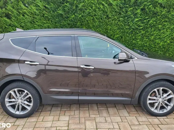 Hyundai Santa Fe blue 2.2 CRDI 4WD Automatik Premium