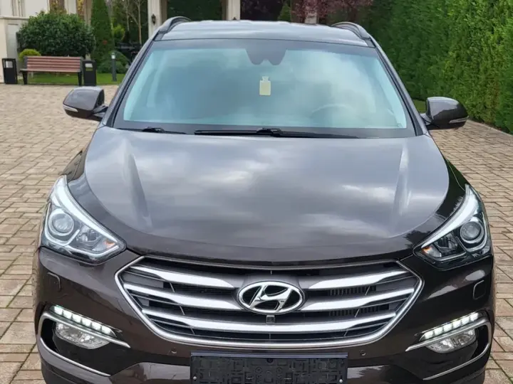 Hyundai Santa Fe blue 2.2 CRDI 4WD Automatik Premium