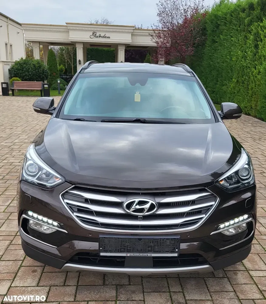 Hyundai Santa Fe blue 2.2 CRDI 4WD Automatik Premium — imagine 3