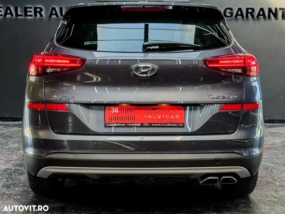 Hyundai Tucson blue 1.6 CRDi 2WD DCT Pure — imagine 4