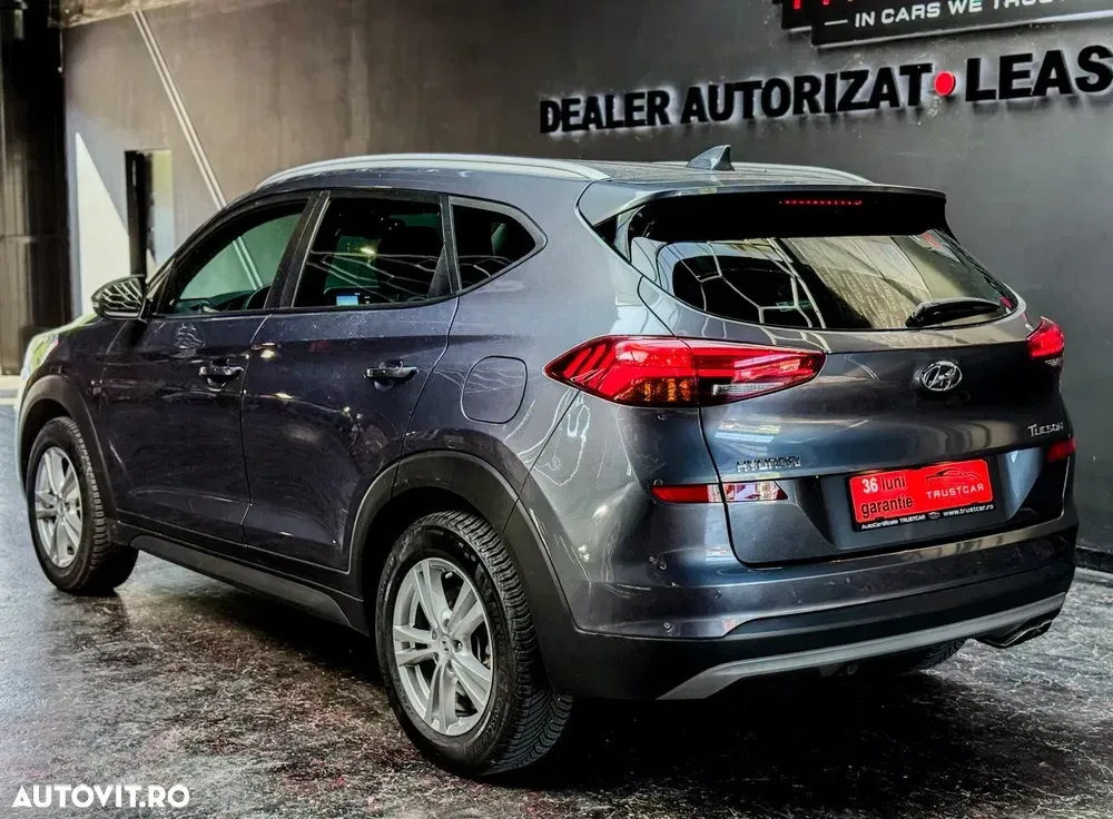 Hyundai Tucson blue 1.6 CRDi 2WD DCT Pure — imagine 3