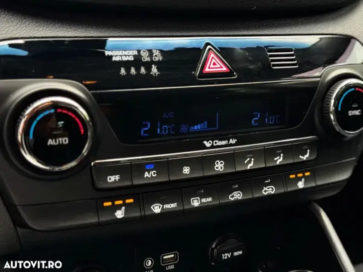 Hyundai Tucson blue 1.7 CRDi 2WD DCT Premium