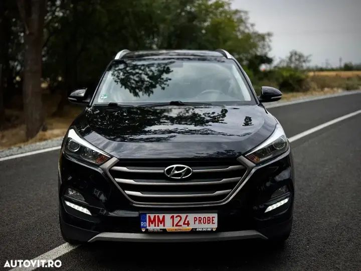 Hyundai Tucson blue 1.7 CRDi 2WD DCT Premium