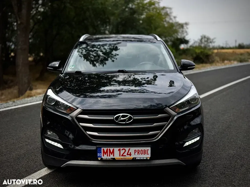 Hyundai Tucson blue 1.7 CRDi 2WD DCT Premium — imagine 5