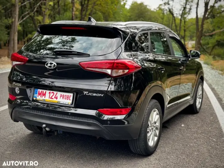Hyundai Tucson blue 1.7 CRDi 2WD DCT Premium
