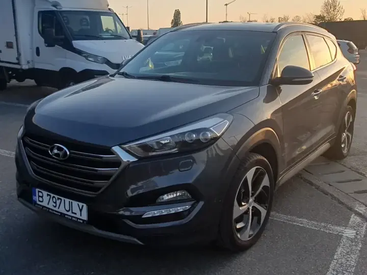 Hyundai Tucson blue 1.6 CRDi 2WD DCT Premium