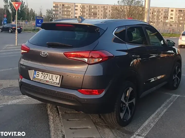 Hyundai Tucson blue 1.6 CRDi 2WD DCT Premium