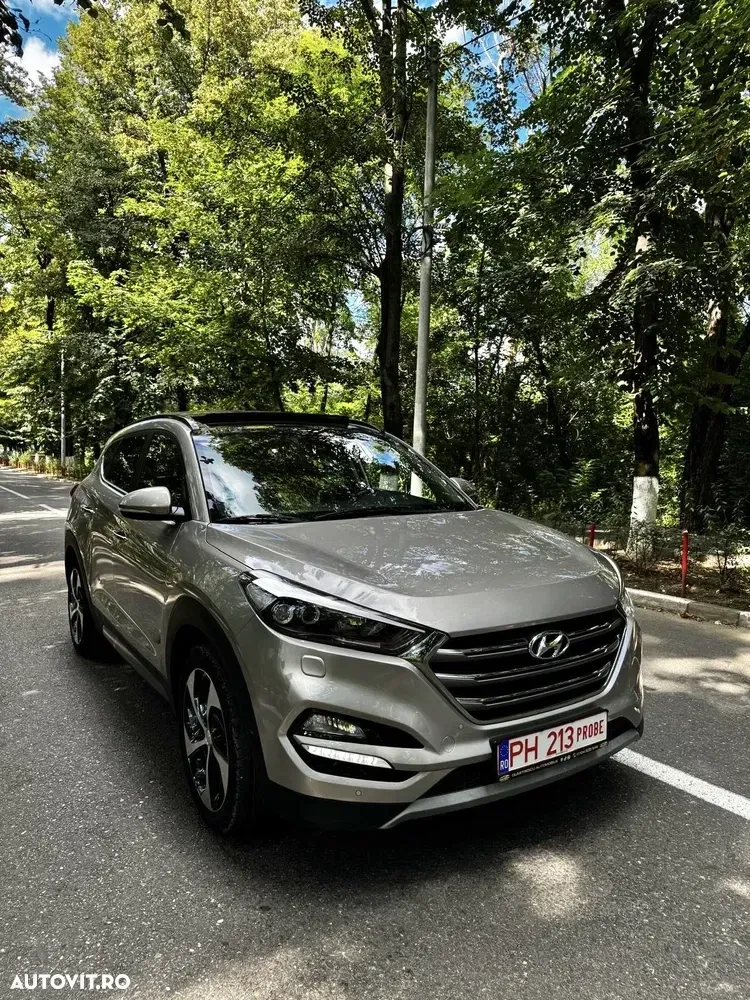 Hyundai Tucson III blue 1.7 CRDi 2WD DCT Passion Plus — imagine 3