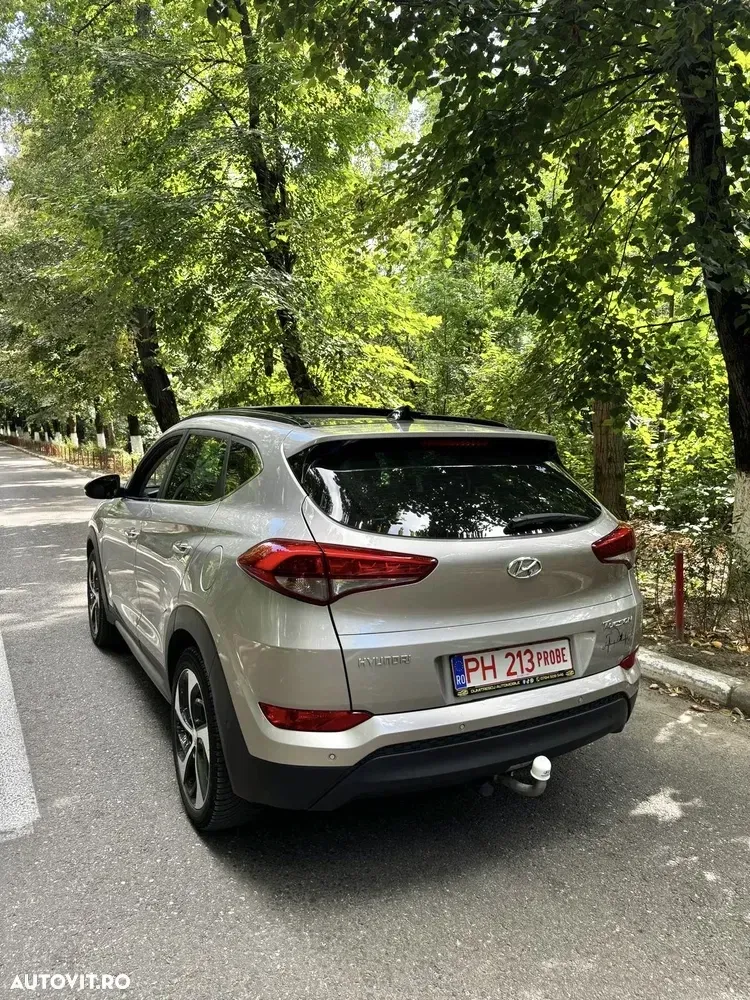 Hyundai Tucson III blue 1.7 CRDi 2WD DCT Passion Plus — imagine 4