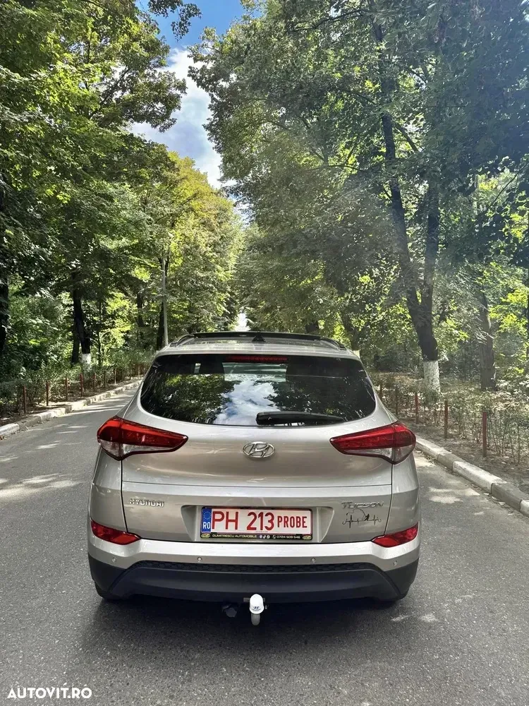 Hyundai Tucson III blue 1.7 CRDi 2WD DCT Passion Plus — imagine 5