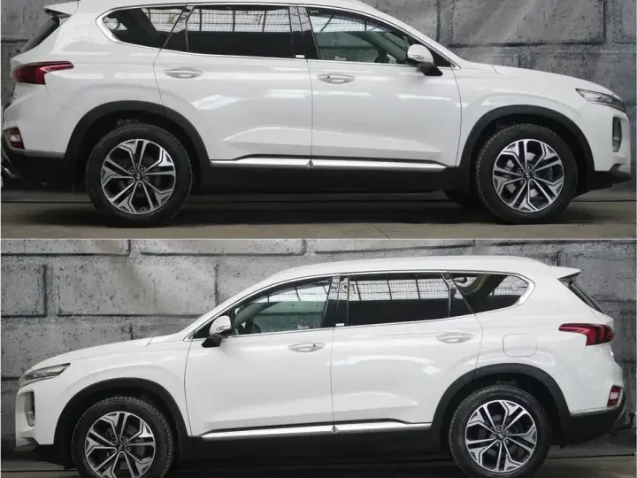 Hyundai Santa Fe blue 2.2 CRDI 4WD Automatik 7-Sitzer Premium