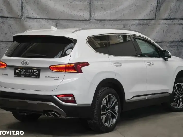 Hyundai Santa Fe blue 2.2 CRDI 4WD Automatik 7-Sitzer Premium