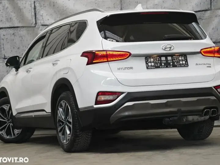 Hyundai Santa Fe blue 2.2 CRDI 4WD Automatik 7-Sitzer Premium