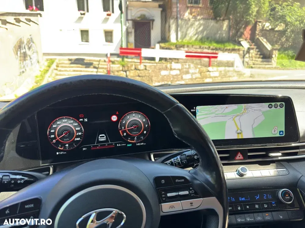 Hyundai Elantra VII 1.6 l 123 CP CVT Exclusive Navi — imagine 5
