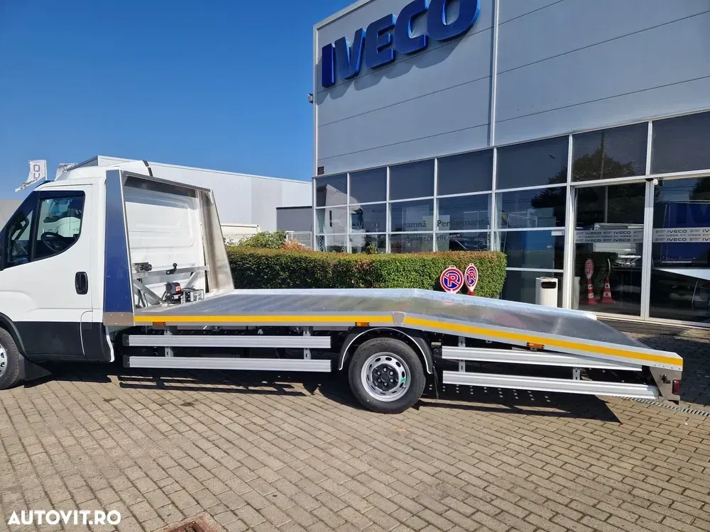 Iveco Daily PLATFORMA TRANSPORT AUTO FULL ALUMINIU — imagine 3