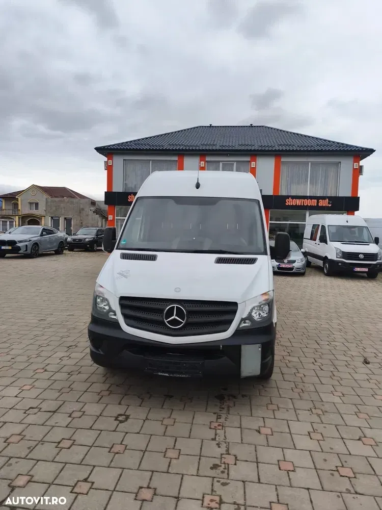 Mercedes-Benz Sprinter 316 CDI An 2016 Climă Navigație Mare Cârlig — imagine 3