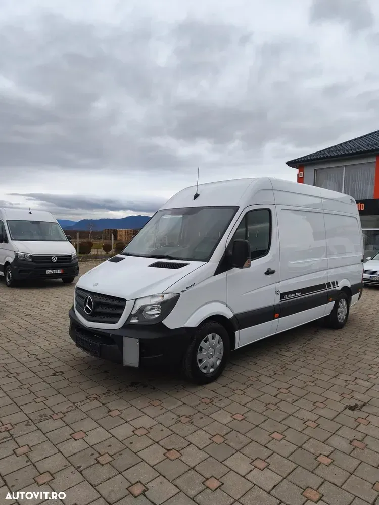 Mercedes-Benz Sprinter 316 CDI An 2016 Climă Navigație Mare Cârlig — imagine 2