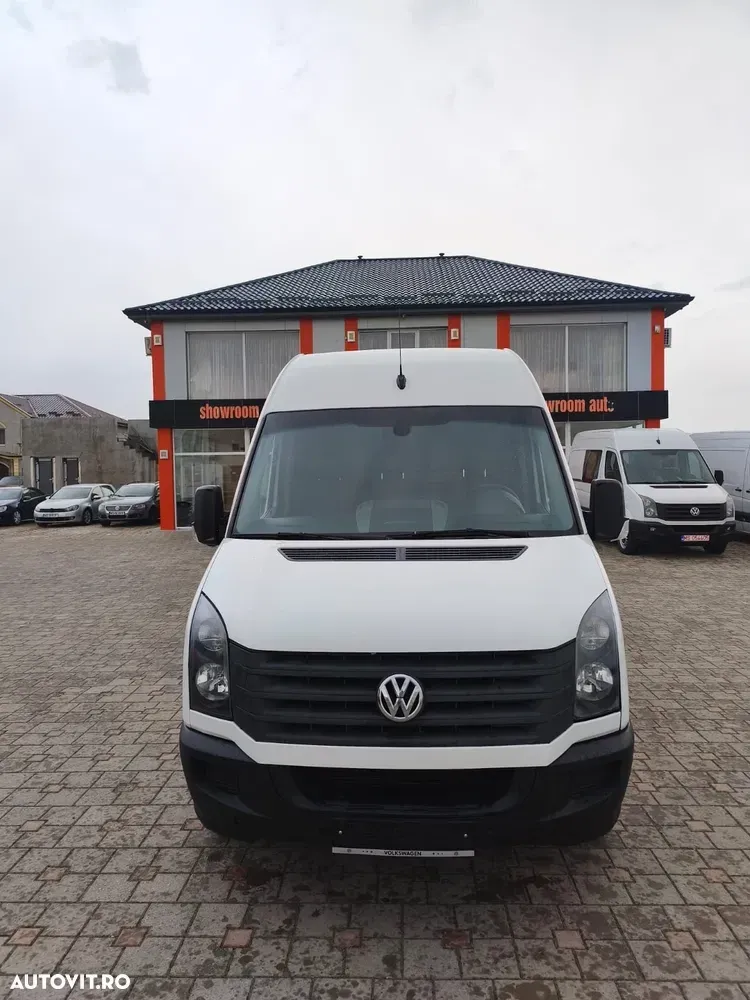 Volkswagen Crafter 2.0 TDI MAXI XXL An 2016 Climă Cârlig de remorcare — imagine 3