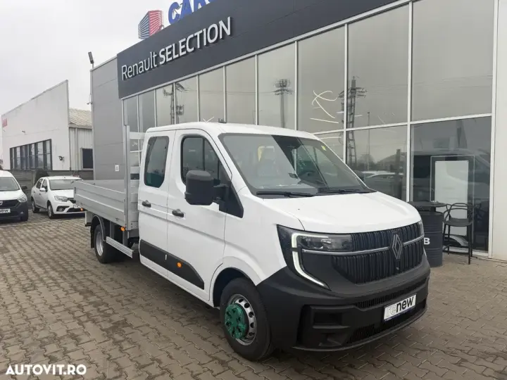 Renault MASTER dCi150 - CABINA DUBLA - BENA FIXA