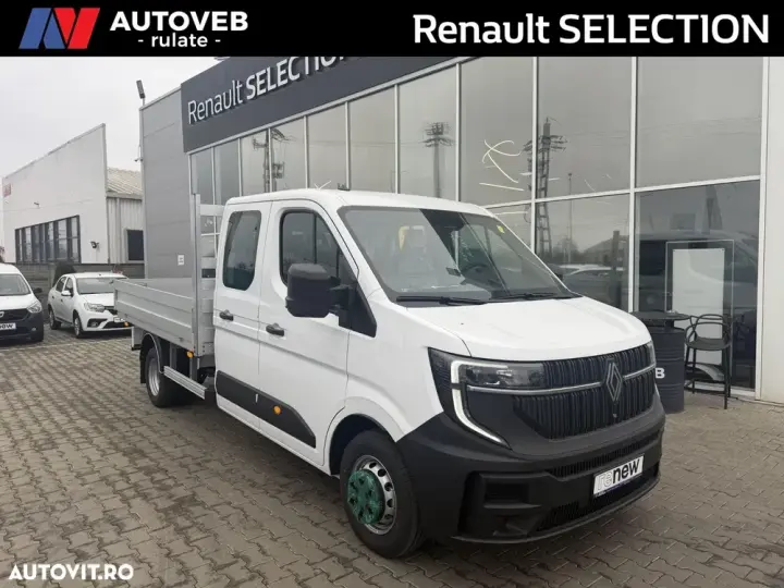 Renault MASTER dCi150 - CABINA DUBLA - BENA FIXA