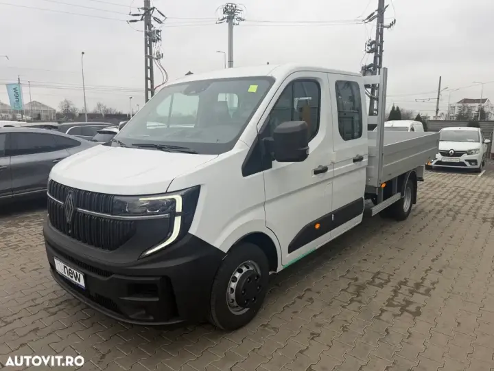Renault MASTER dCi150 - CABINA DUBLA - BENA FIXA