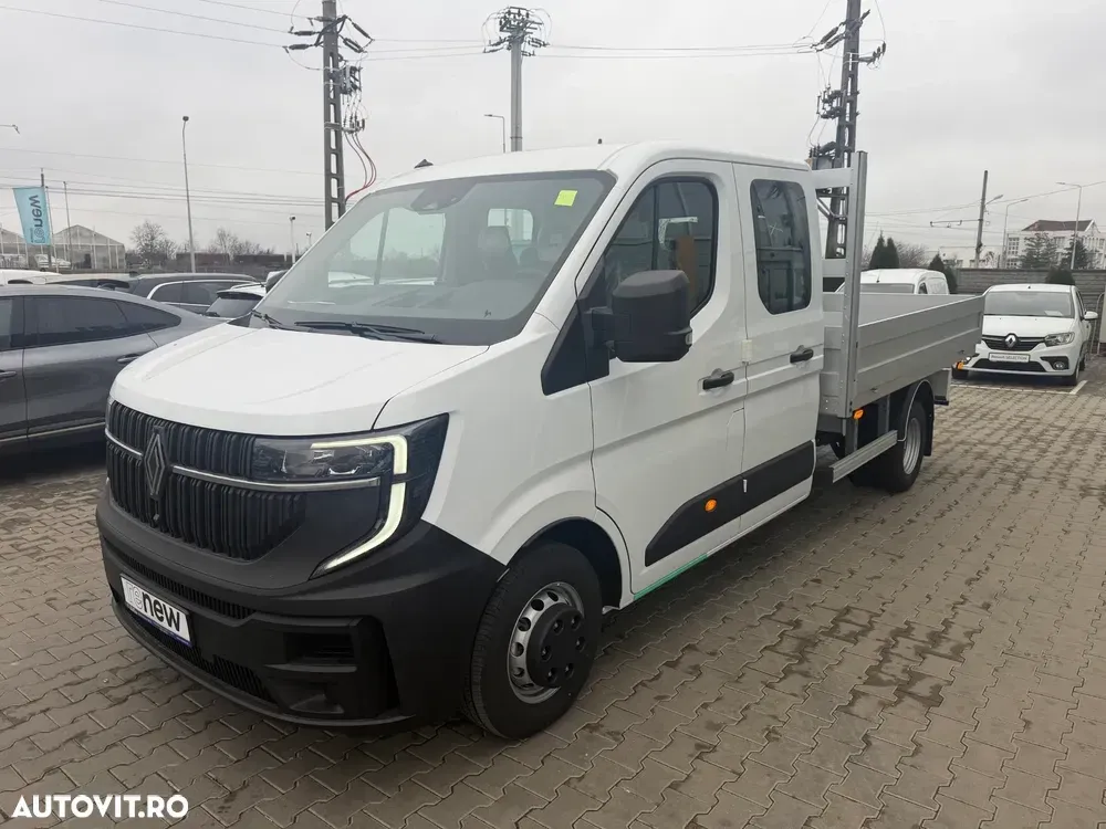 Renault MASTER dCi150 - CABINA DUBLA - BENA FIXA — imagine 4