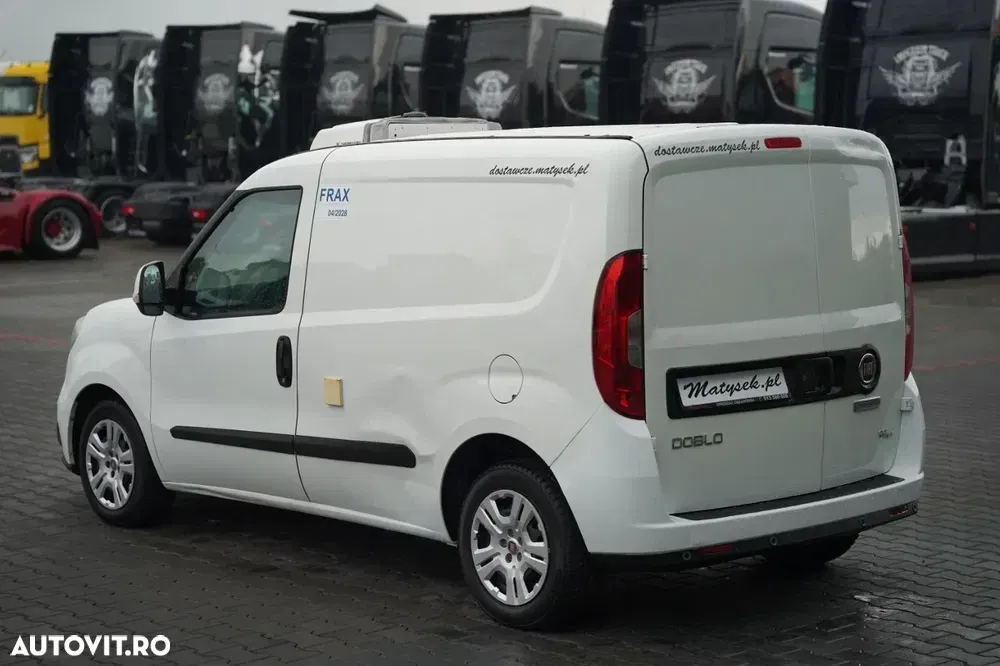 FIAT DOBLO / FURGON FRIGORIFIC / THERMO KING B-100 / SISTEM DOUBLE DECK / IMPORT / — imagine 5