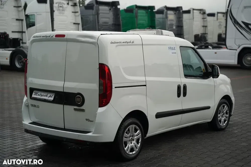 FIAT DOBLO / FURGON FRIGORIFIC / THERMO KING B-100 / SISTEM DOUBLE DECK / IMPORT / — imagine 6