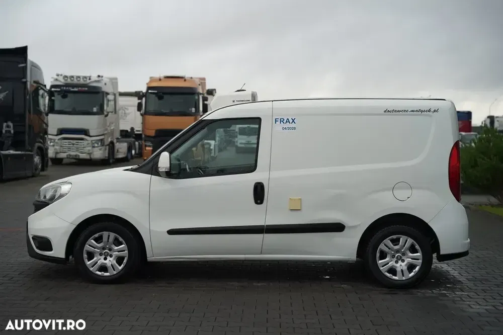 FIAT DOBLO / FURGON FRIGORIFIC / THERMO KING B-100 / SISTEM DOUBLE DECK / IMPORT / — imagine 4