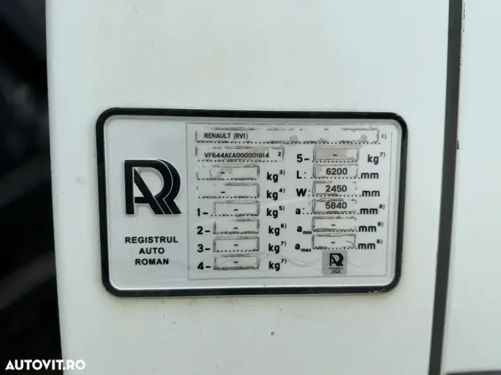 Renault MIDLUM Cab 180.13 174 CP Bena basculabila