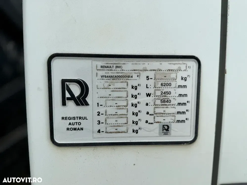 Renault MIDLUM Cab 180.13 174 CP Bena basculabila — imagine 4