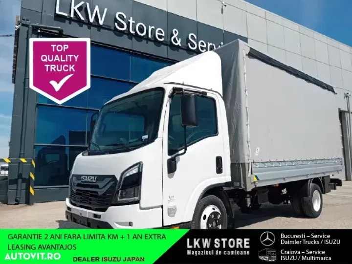 Isuzu M27, Prelata Culisanta/ Curtain Side, NOU/NEW, TOP !!!