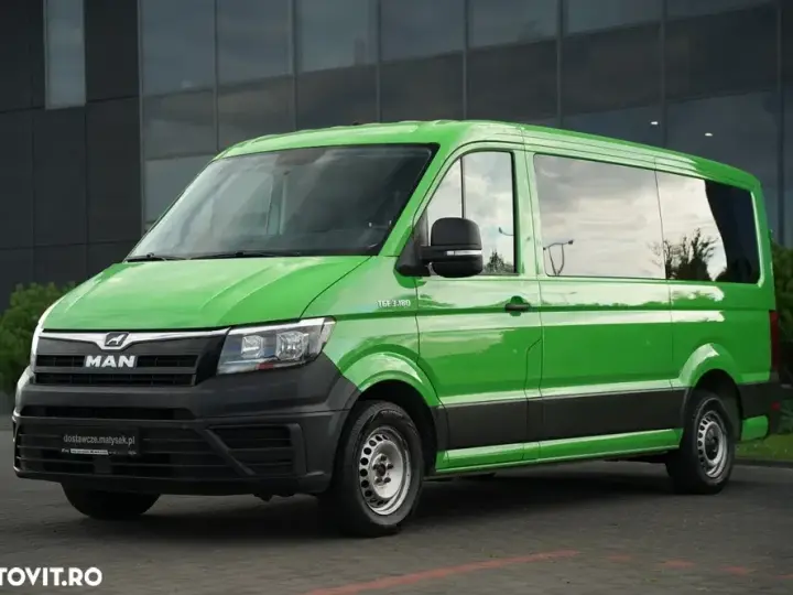 MAN TGE 3.180 / Microbuz / 9 locuri / Revizuit / Euro 6