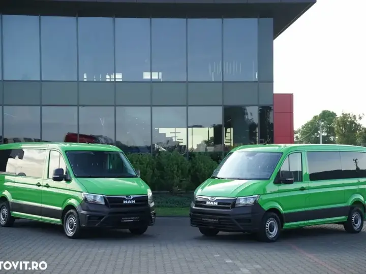 MAN TGE 3.180 / Microbuz / 9 locuri / Revizuit / Euro 6