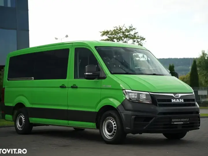 MAN TGE 3.180 / Microbuz / 9 locuri / Revizuit / Euro 6
