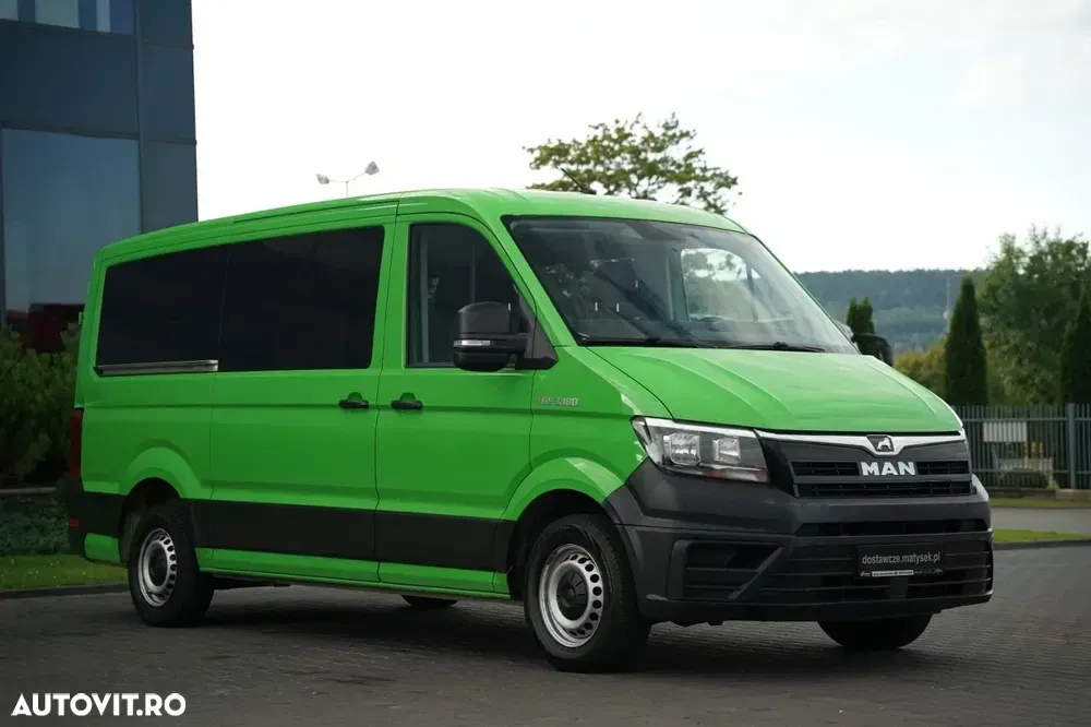 MAN TGE 3.180 / Microbuz / 9 locuri / Revizuit / Euro 6 — imagine 2
