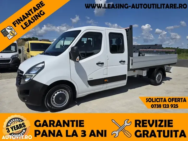 Opel New Movano Doka 7 Locuri+Bena L=3.20m