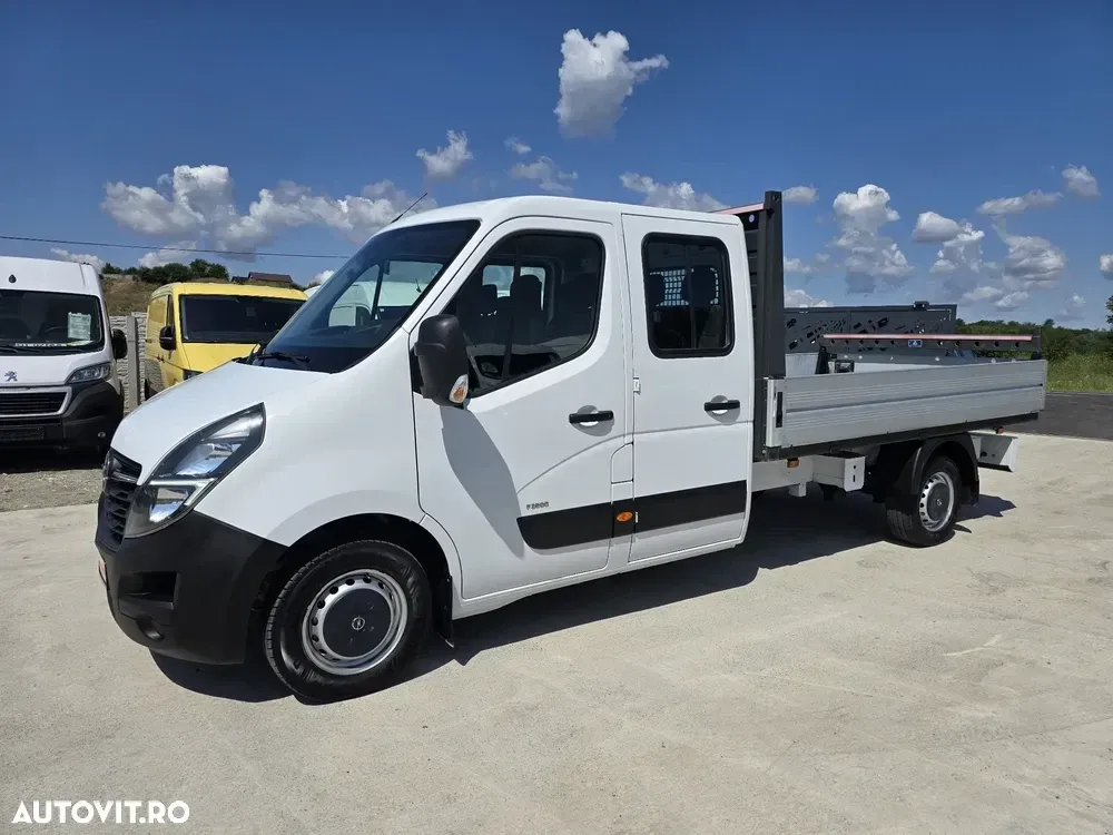Opel New Movano Doka 7 Locuri+Bena L=3.20m — imagine 2
