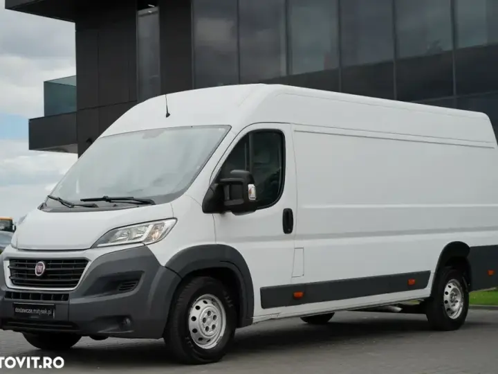 FIAT DUCATO / FURGON / VAN MARFĂ / 3 LOCURI / EURO 6