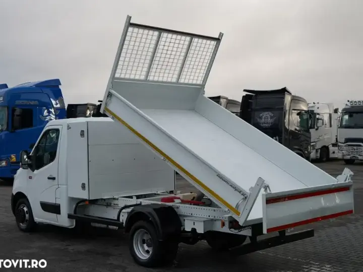 Renault MASTER / BASCULATOR SPATE / 3 LOCURI / DOUĂ TRANSMISII / MANUALĂ / IMPORTATĂ /