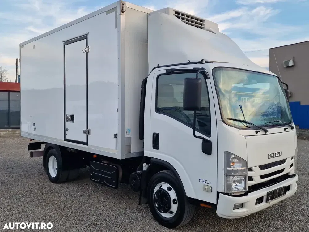 Isuzu P75 30 izoterma frigorifica Thermo King V600 20 — imagine 2