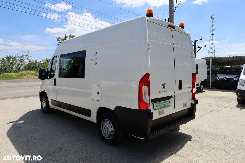 Peugeot Boxer 2.0 130 HP L2H2 cu 7 locuri — imagine 4