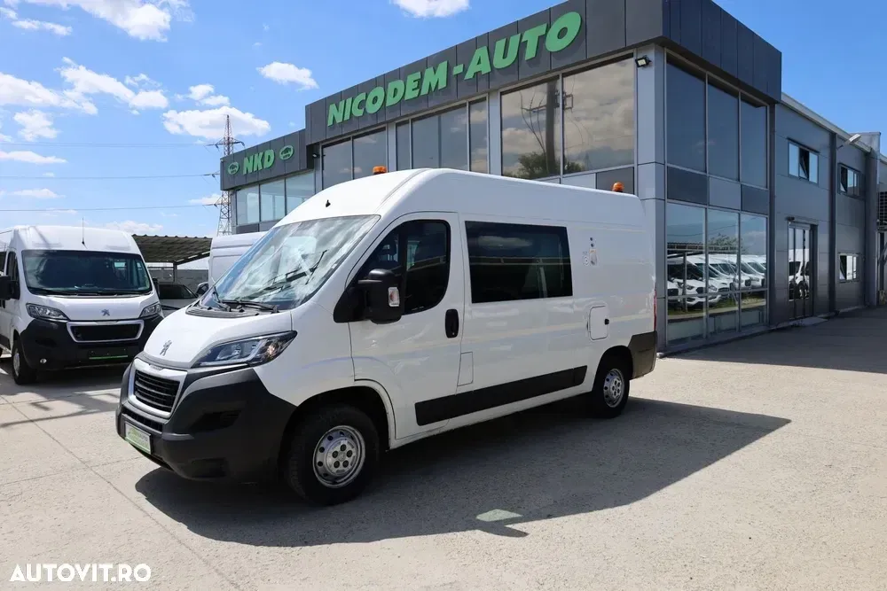 Peugeot Boxer 2.0 130 HP L2H2 cu 7 locuri — imagine 2
